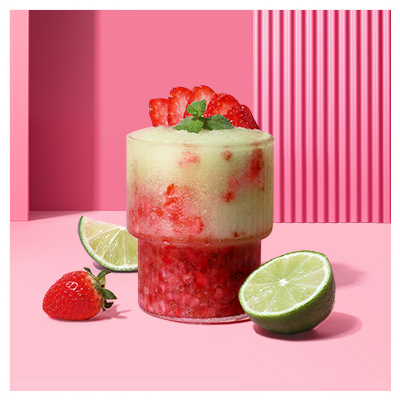 Strawberry Mojito Crush Ice Blended